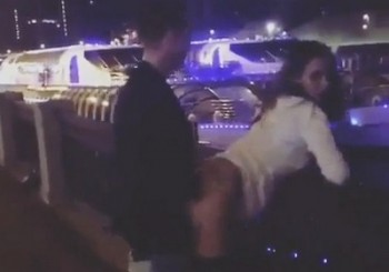 Секс на набережной под утро